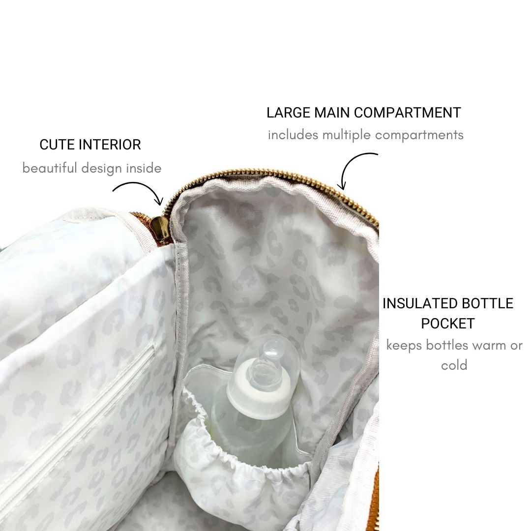 Mabel Diaper Bag Tan