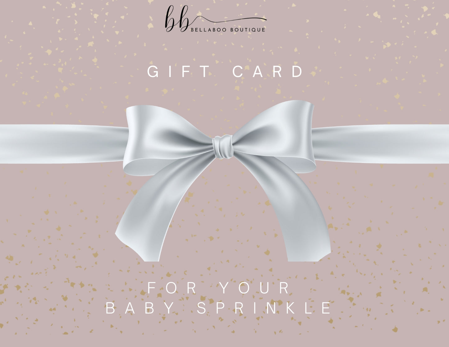 Bellaboo Baby Shower Gift Card