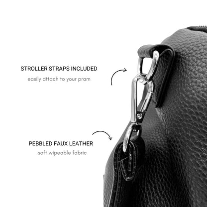 Mabel Diaper Bag Onyx