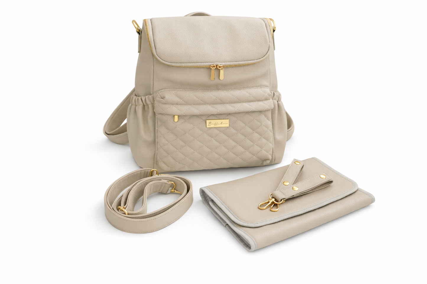 Mabel Diaper Bag Mocha