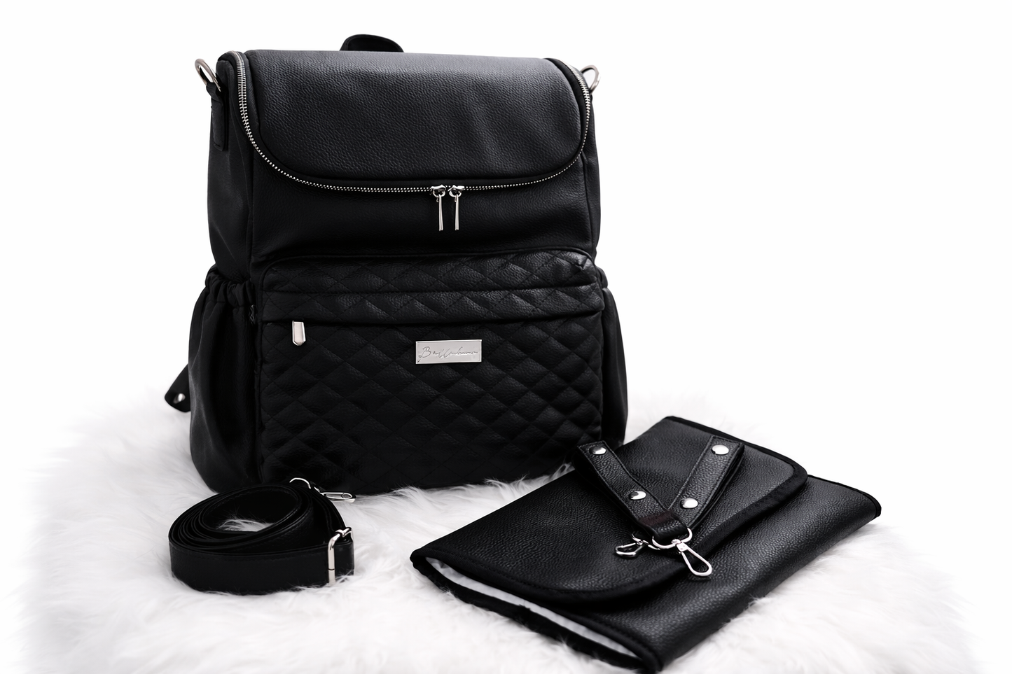 Mabel Diaper Bag Onyx